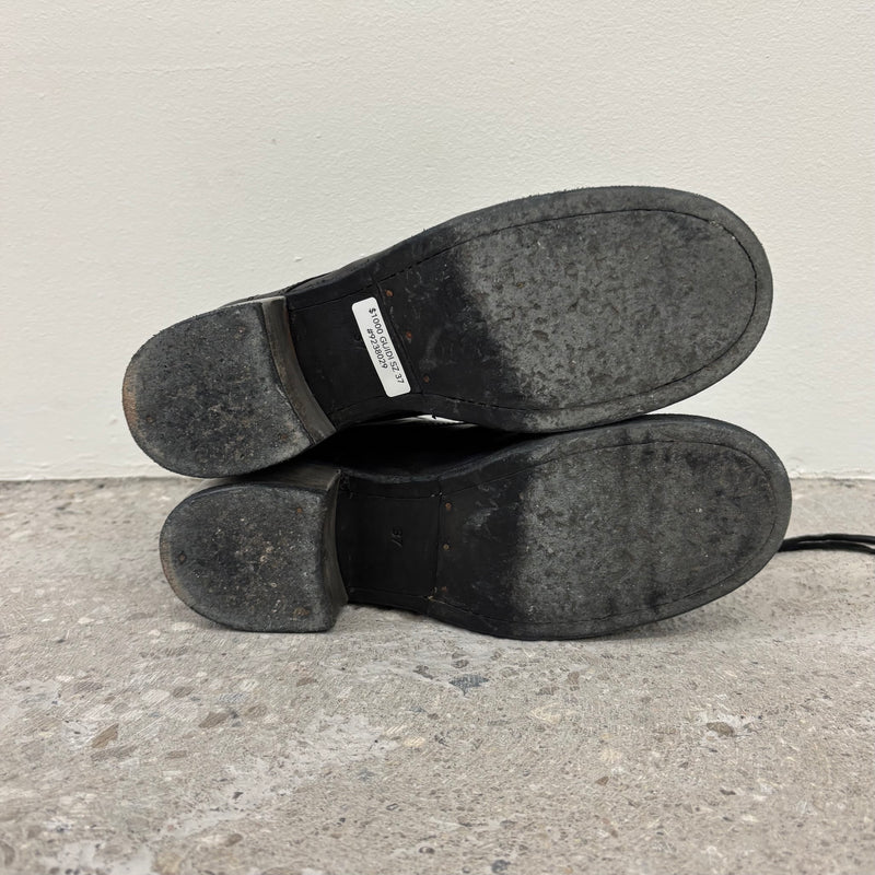 Guidi Metal Heel Derby