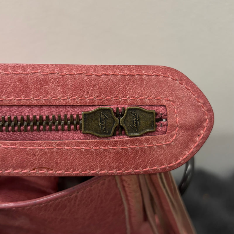 SS09 Balenciaga Pink City Leather Bag