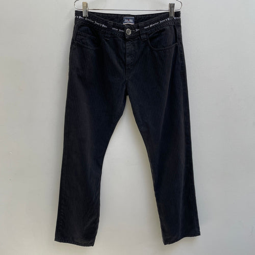 00s Jean Paul Gaultier Striped Straight Leg Jeans