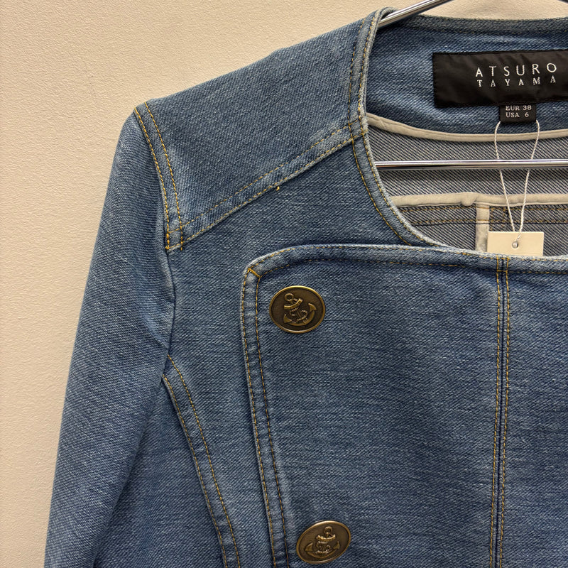 Atsuro Tayama Denim Zip Up Jacket