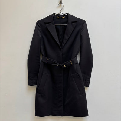 FW08 Gucci by Frida Giannini Belted Long Blazer