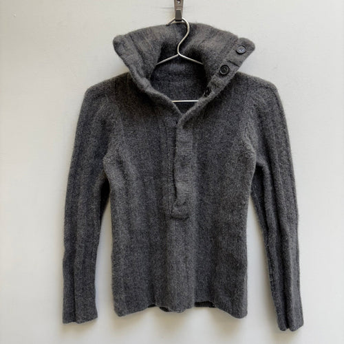 FW07 Dolce & Gabbana High Neck Knit Cashmere Sweater