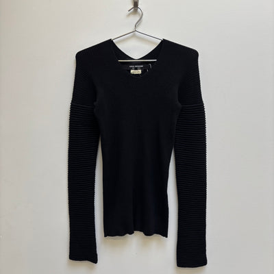 Junya Watanabe Ribbed V-Neck Shirt