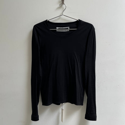 Rip Van Winkle Black Wide Neck Longsleeve