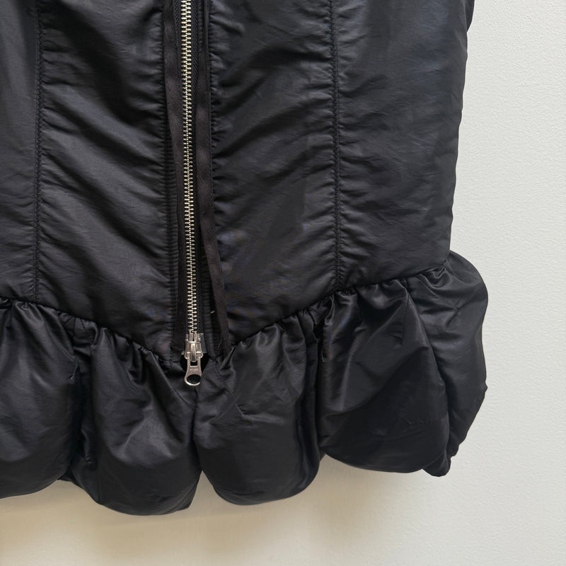00s Marithé François Girbaud Puffer Zip Up Vest