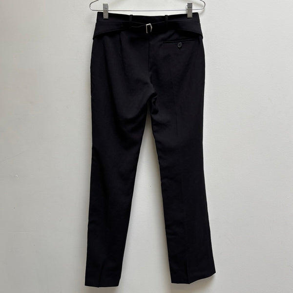 FW16 Maison Margiela Wool Back Buckle Trousers