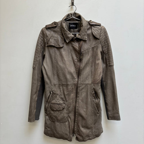 Damir Doma Military Leather Jacket