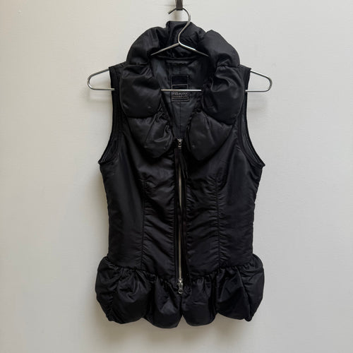 00s Marithé François Girbaud Puffer Zip Up Vest