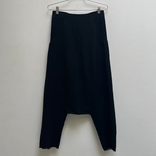 SS10 Rick Owens ‘Release’ Drop Crotch Pleated Trousers