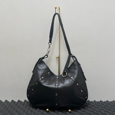 00s Yves Saint Laurent By Tom Ford Stud Leather Mombasa Shoulder Bag