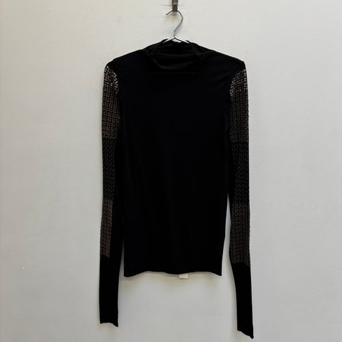 SS17 Rick Owens Lillies Sequence Long Sleeve Top