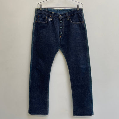 00s Mihara Yasuhiro X Sugar Cane Tie Back Selvedge Denim Jeans