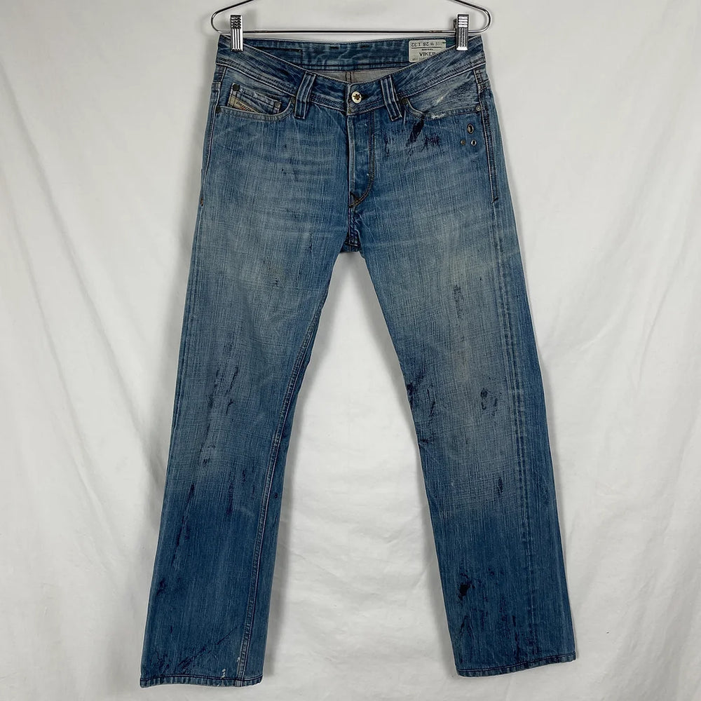 00s Diesel Lightwash Oil Platter Jeans