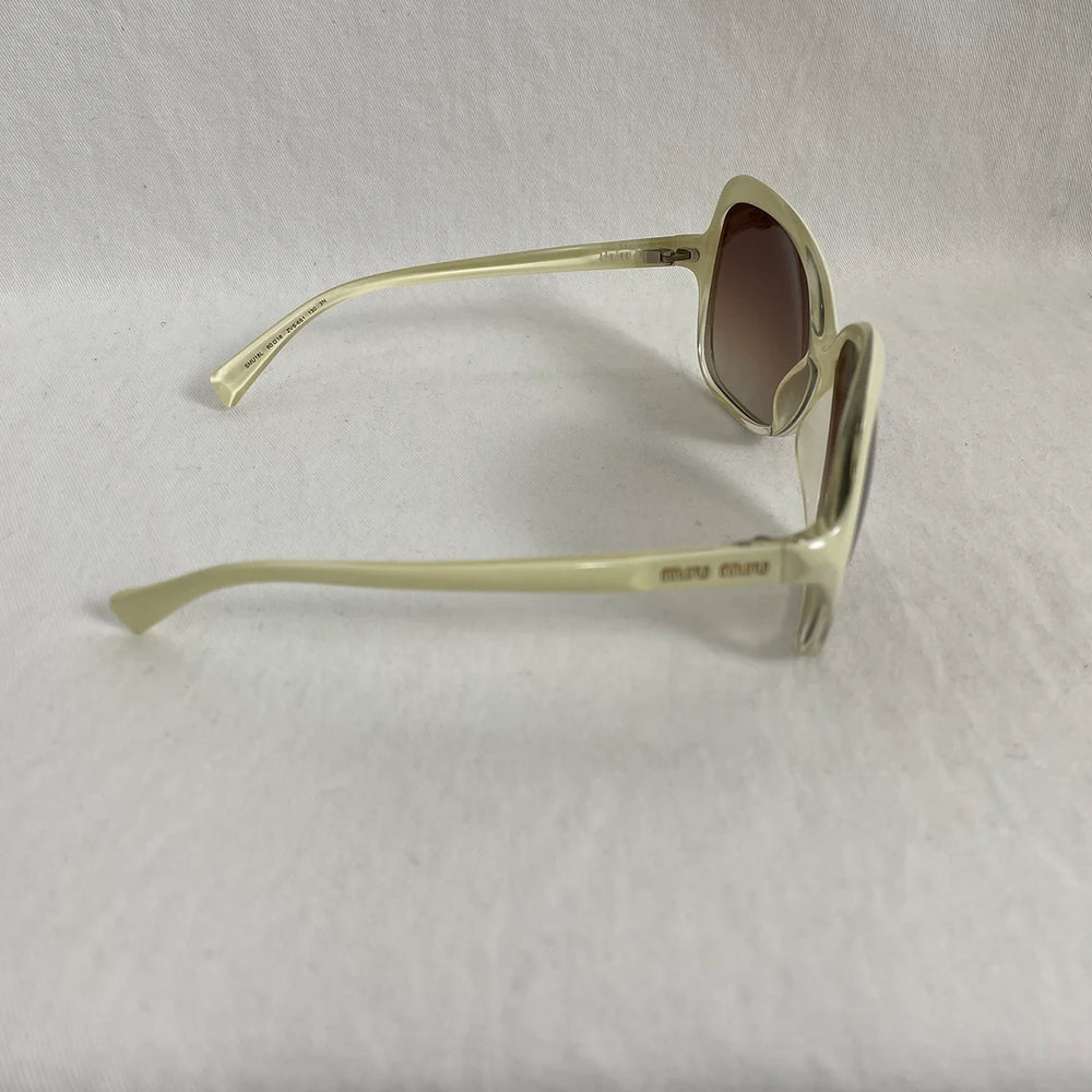 Miu Miu Sunglasses Ivory