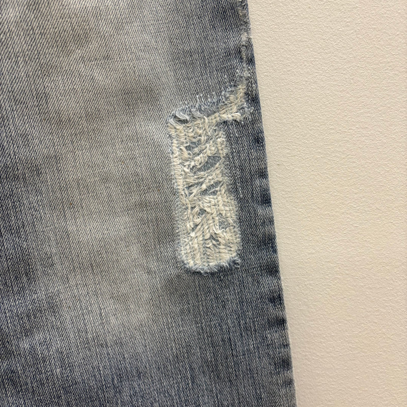 00s Dolce & Gabbana Paint Splattered Distressed Jeans