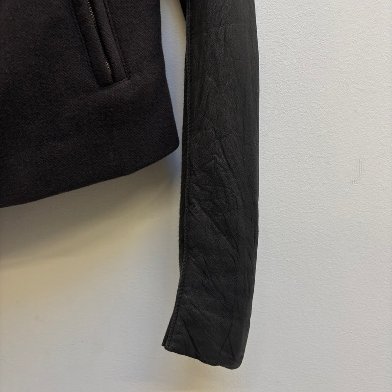 FW07 Rick Owens Funnel Collar Jacket