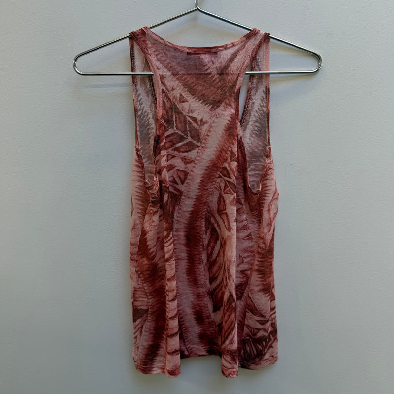 SS12 Balmain Patterned Tank Top