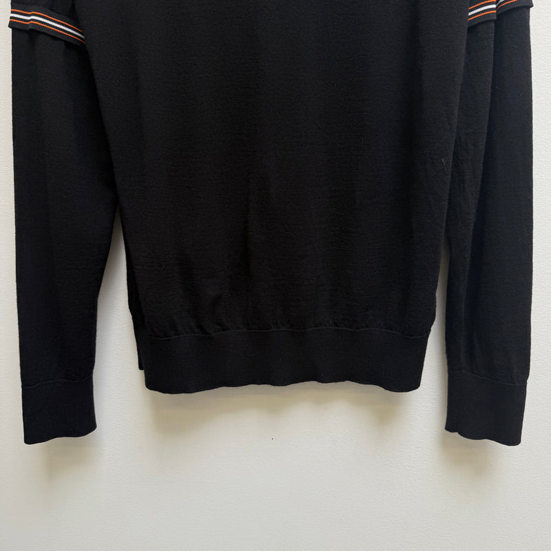 Christian Dior by Hedi Slimane Layered Polo Long Sleeve Tee