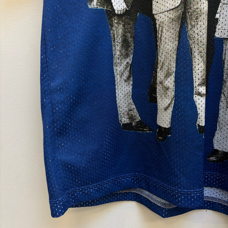 Kusikohc Perforated Jersey Graphic T-Shirt