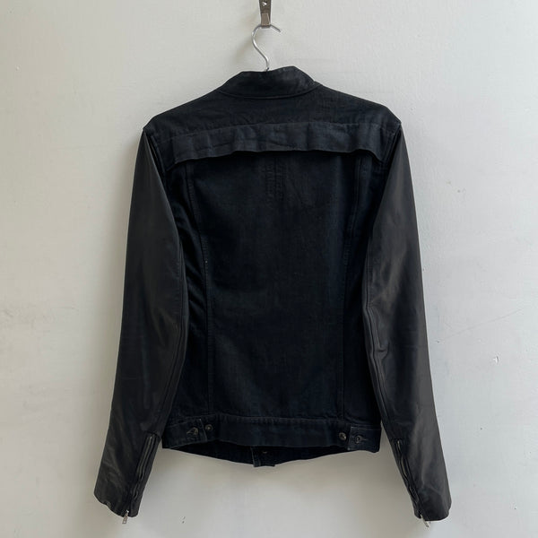 FW10 Rick Owens “Gleam” Olmar And Mirta DRKSHDW Hybrid Denim Jacket