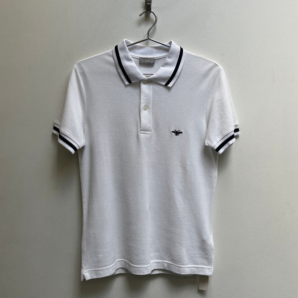 SS08 Dior Homme Bee Embroidered Polo T-Shirt