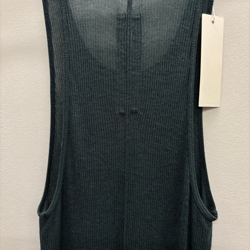 FW16 Rick Owens Mastodon Long Ribbed Tank Top