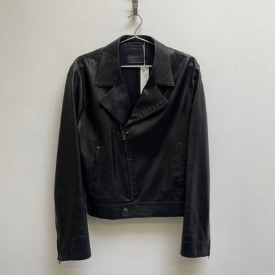 00s Prada Biker Leather Jacket
