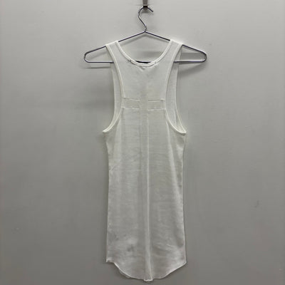 No ID. Back Cross Ribbed Tank Top