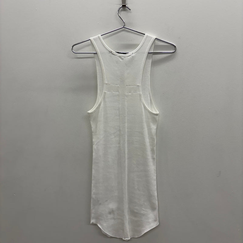 No ID. Back Cross Ribbed Tank Top