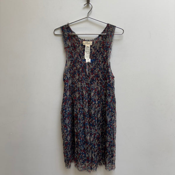 2010s Isabel Marant Étoile Silk Floral Summer Dress