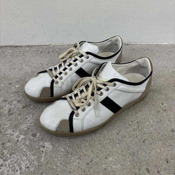 SS11 Dior Homme B18 Low Top Leather Sneakers