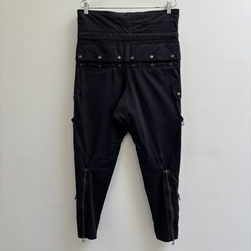 Faith Connexion Cropped Zipper Cargos