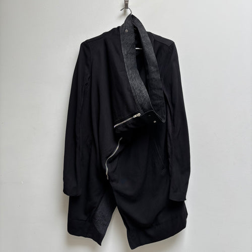 SS15 Rick Owens Asymmetrical Exploder Jacket