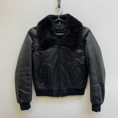 00s Christophe Lemaire Leather Jacket
