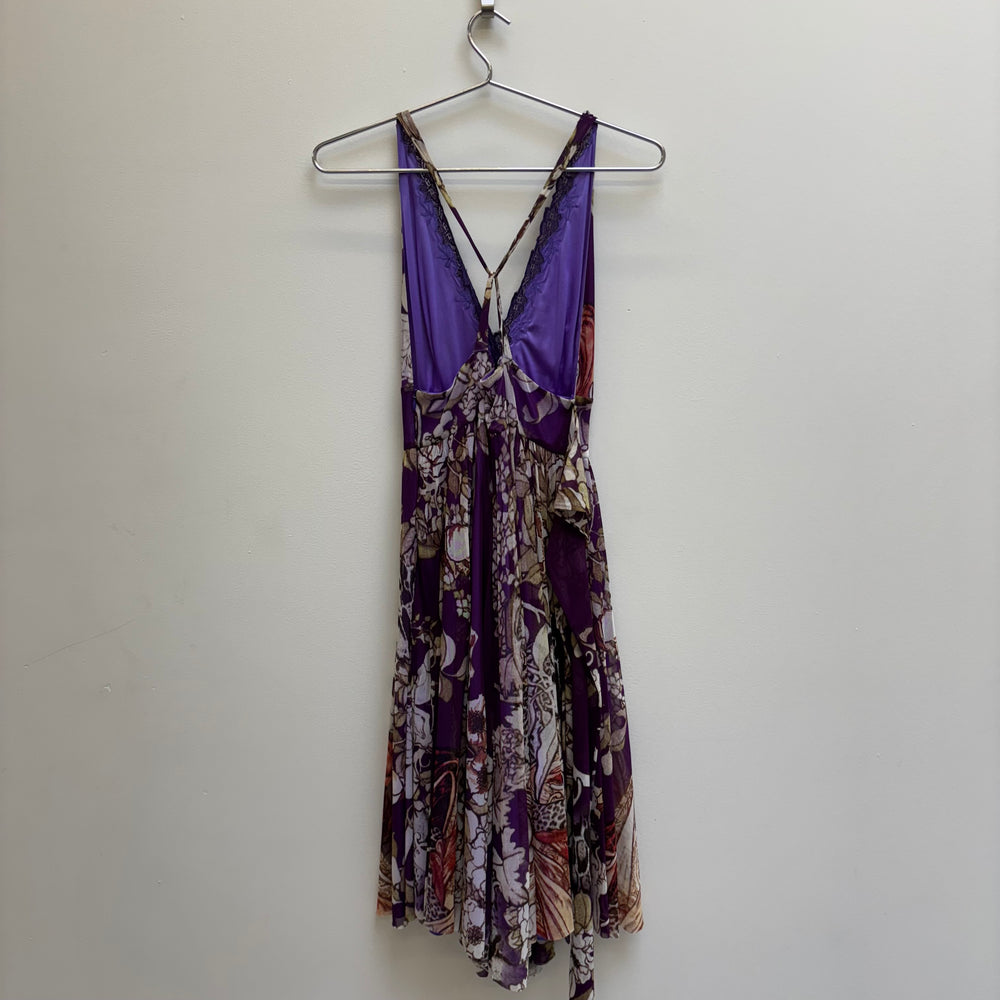 Roberto Cavalli Floral Patterned Summer Dress