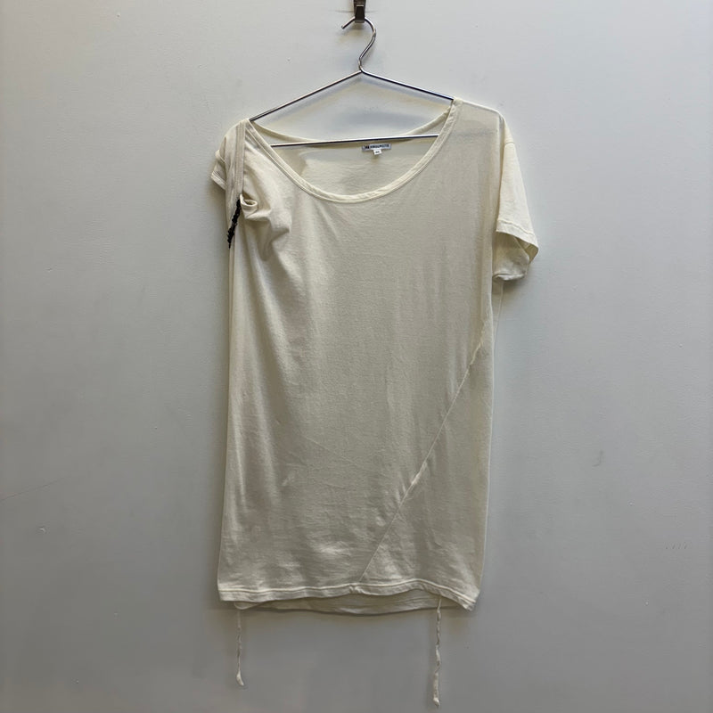 Ann Demeulemeester Off The Shoulder Sheer Top