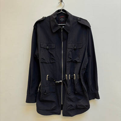 Jean Paul Gaultier Military Belted Raincoat