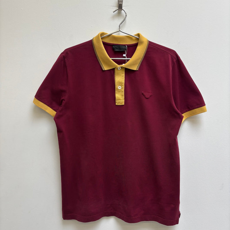 Prada Two Toned Polo Shirt