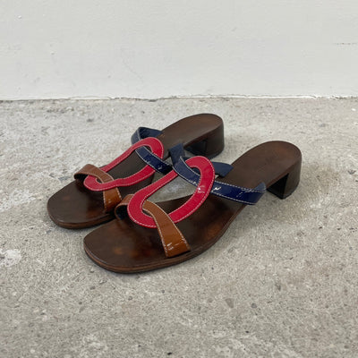 Miu Miu Low Heeled Slip Ons