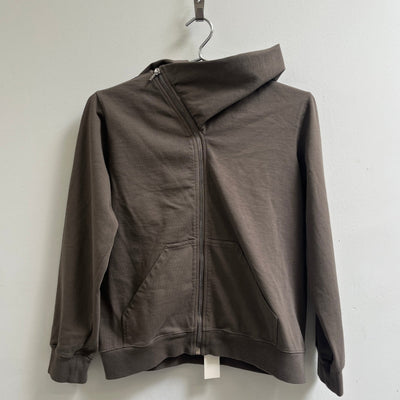 FW23 Rick Owens ‘LUXOR’ Temple Mountain Zip Up Hoodie