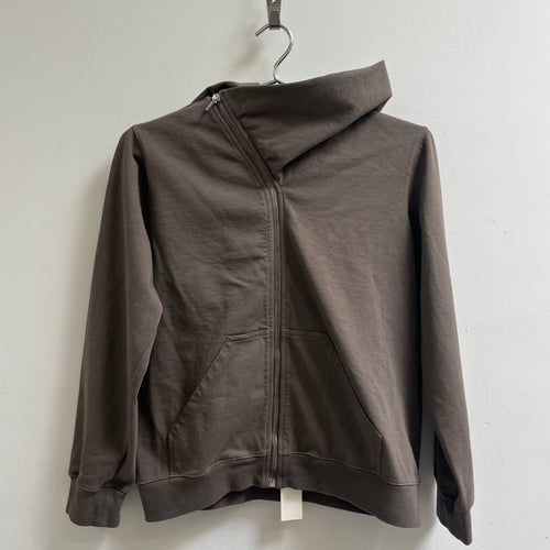 FW23 Rick Owens ‘LUXOR’ Temple Mountain Zip Up Hoodie