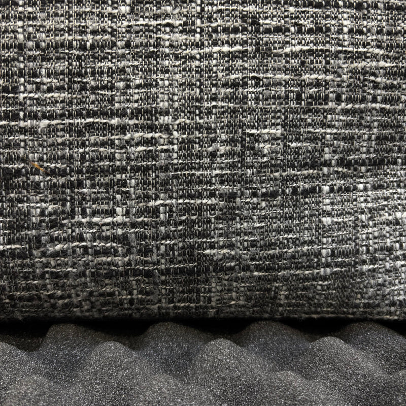 Tweed and Python Leather Firkin Handbag