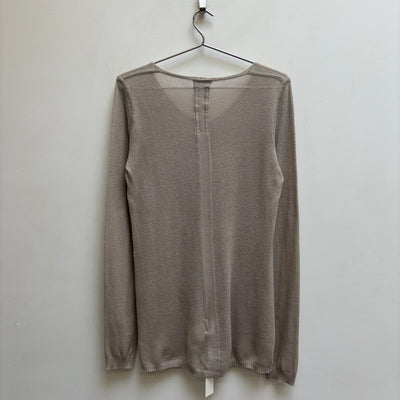 SS16 Rick Owens ‘Cyclops’ V Neck Long Sleeve