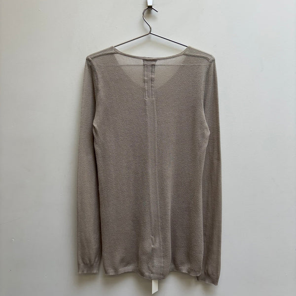 SS16 Rick Owens ‘Cyclops’ V Neck Long Sleeve