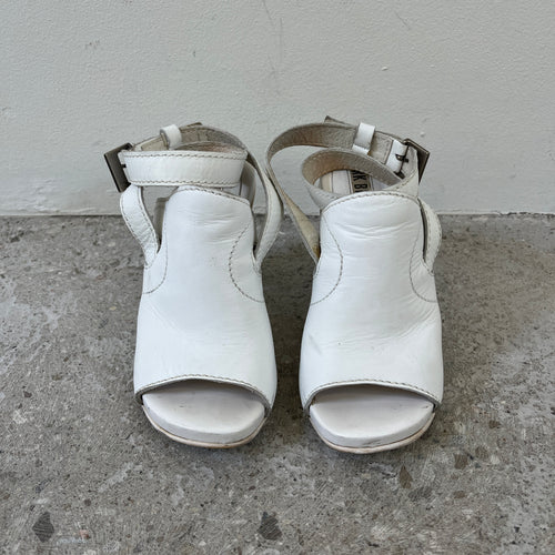 90S Drik Bikkembergs Cutout Heels