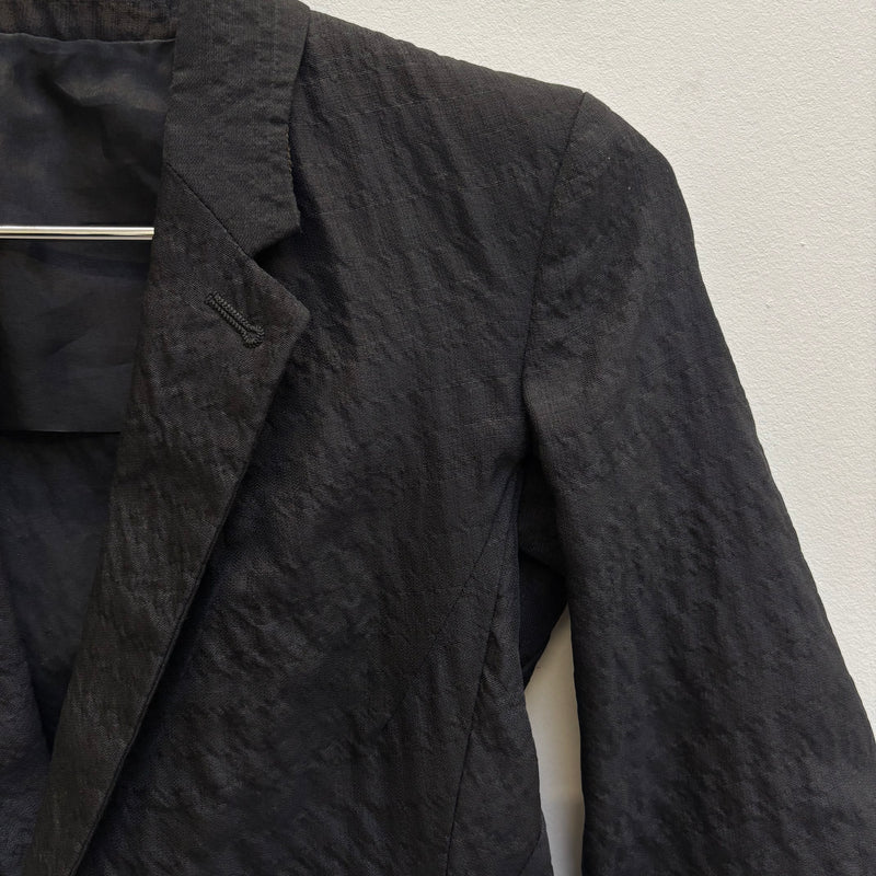 SS18 Rick Owens DIRT Silk Blazer