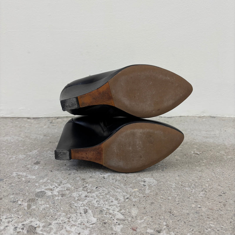 Givenchy Shark Lock Wedge Heel Boots