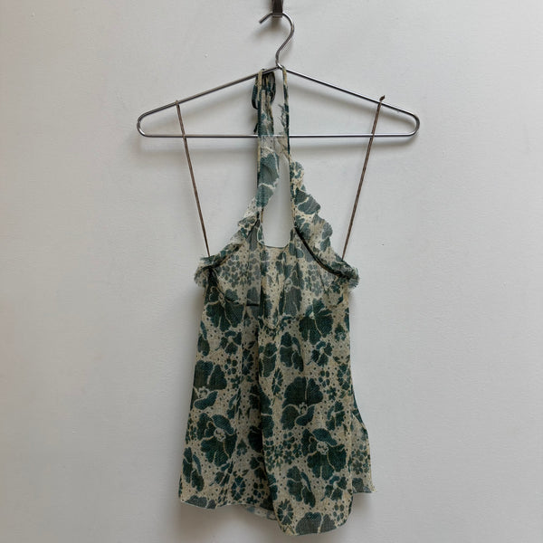 SS12 Dsquared2 Sheer Floral Camisole