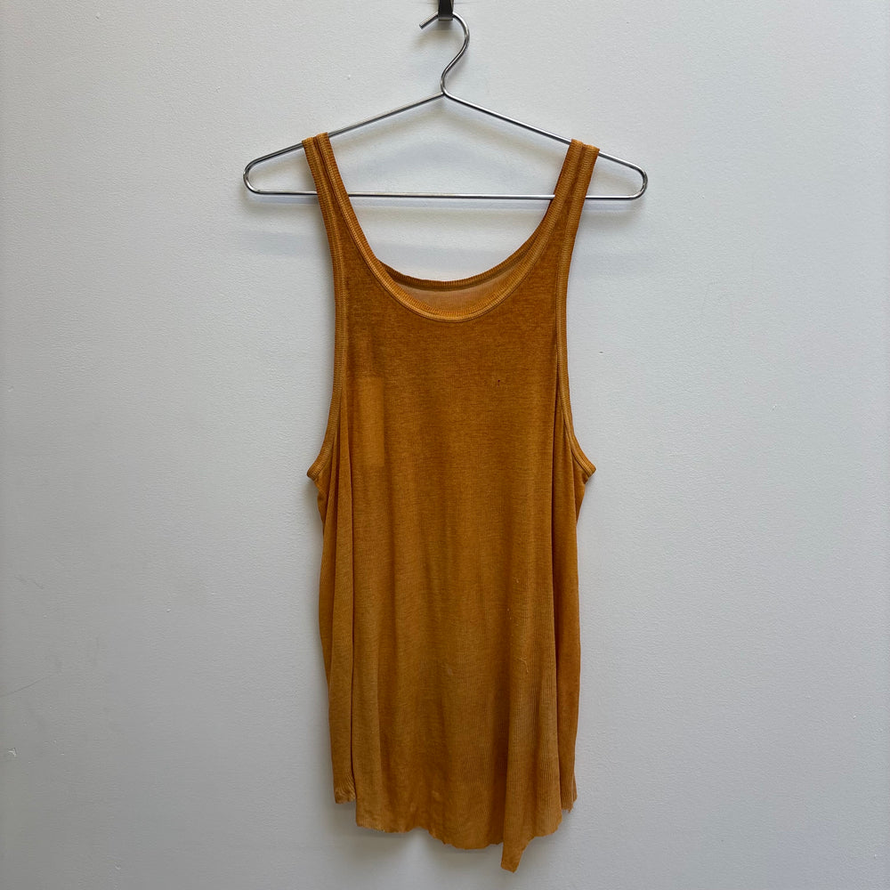 Boris Bidjan Saberi Burnt Yellow Tank Top