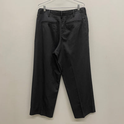 Yohji Yamamato Costume D'Homme Striped Dress Pants